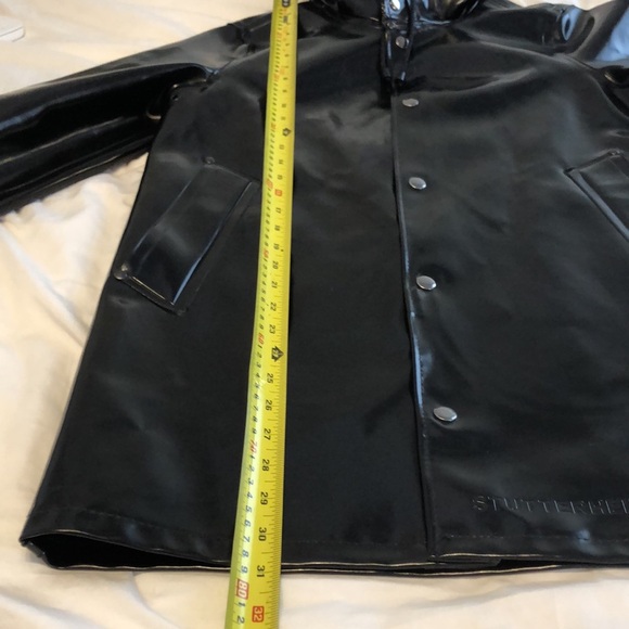 Stutterheim black raincoat. Size XS - Picture 17 of 17